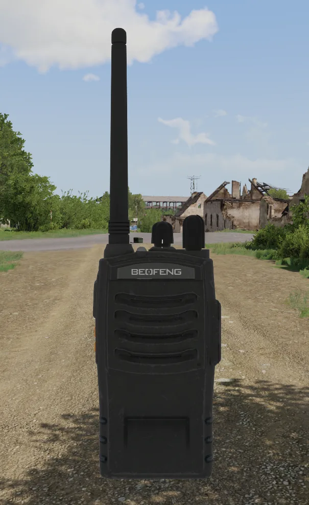 หน้าควบคุม BF-888S ใน ACRE2 — ที่มา: ACRE2 Documentation